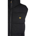 Black - Side - Caterpillar C430 Quilted Insulated Vest - Mens Jackets