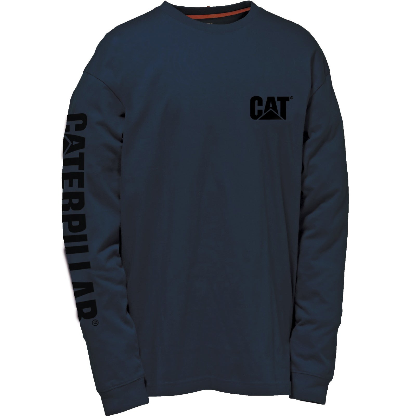 Marine - Front - Caterpillar C1510034 TRADEMARK T-SHIRT - Mens Tops