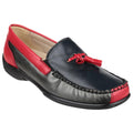 Multi - Front - Cotswold Womens-Ladies Biddlestone Tassle Detail Moccasin