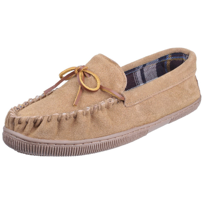 Beige - Lifestyle - Cotswold Suede Alberta Slipper - Mens Slippers