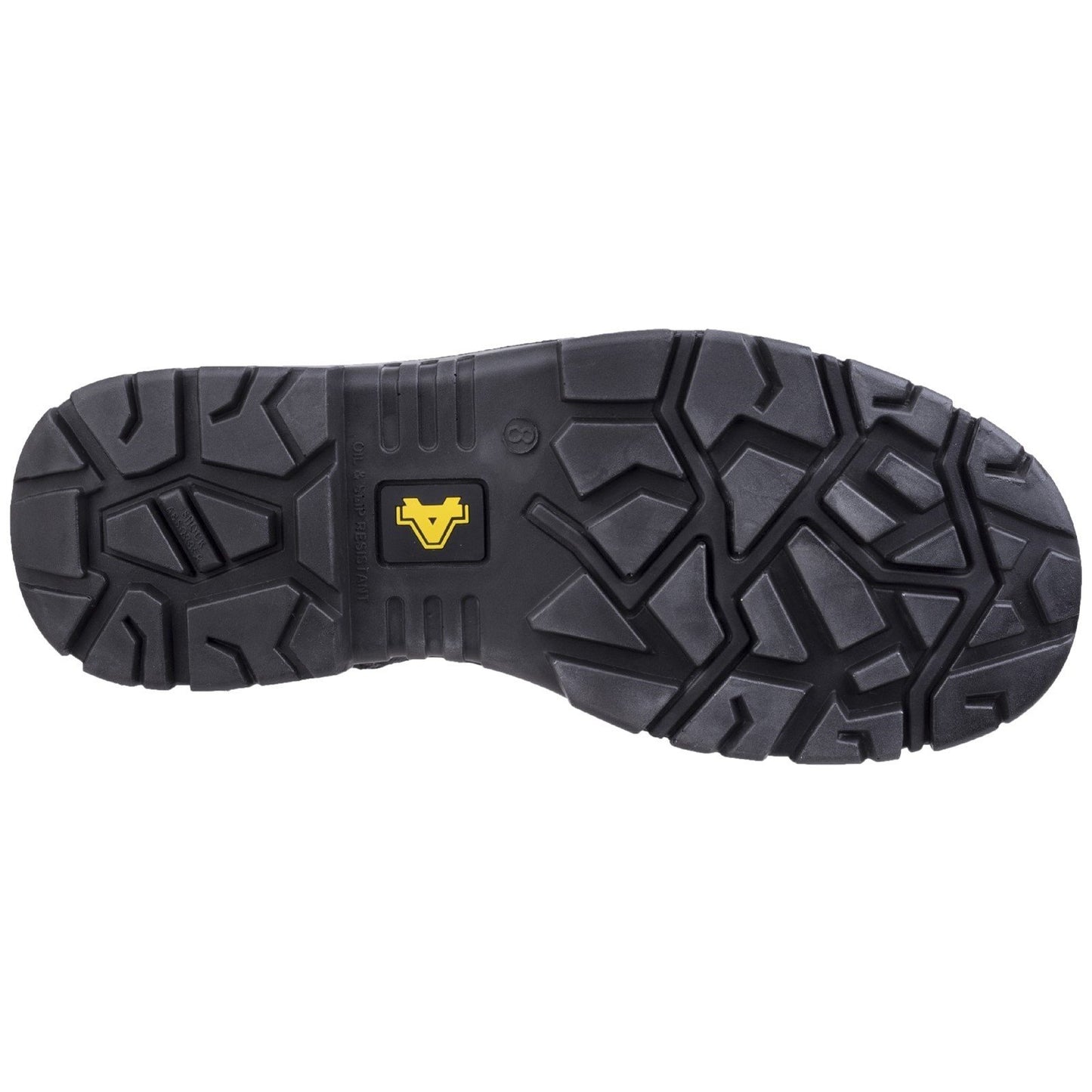 Black - Side - Amblers Combat Boot - Mens Boots