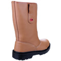 Tan - Back - Centek FS334 Safety Rigger Boot - Unisex Boots