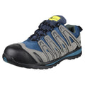 Blue - Side - Amblers Safety FS34C Safety Trainer - Mens Trainers