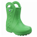 Grass Green - Front - Crocs Childrens-Kids Handle It Wellington Boots