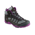 Purple - Front - Hi-Tec PENRITH JUNIOR - Boys Hiking Boots