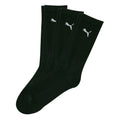 Black - Side - Puma Crew Sport Socks 3 Pair Pack - Mens Socks