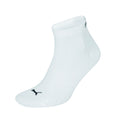 White - Front - Puma Trainer Socks 3 Pair Pack - Mens Socks