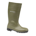 Green - Front - Dunlop Unisex FS1700-142VP Wellington Boot - Mens Womens Boots