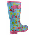 Multi - Lifestyle - Cotswold Childrens Button Heart Wellies - Girls Boots