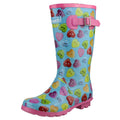 Multi - Pack Shot - Cotswold Childrens Button Heart Wellies - Girls Boots