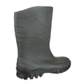 Green - Side - Dunlop Dee Calf K580011 Mens Wellington Boots