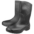 Black - Lifestyle - Dunlop Dee Calf K580011 Mens Wellington Boots