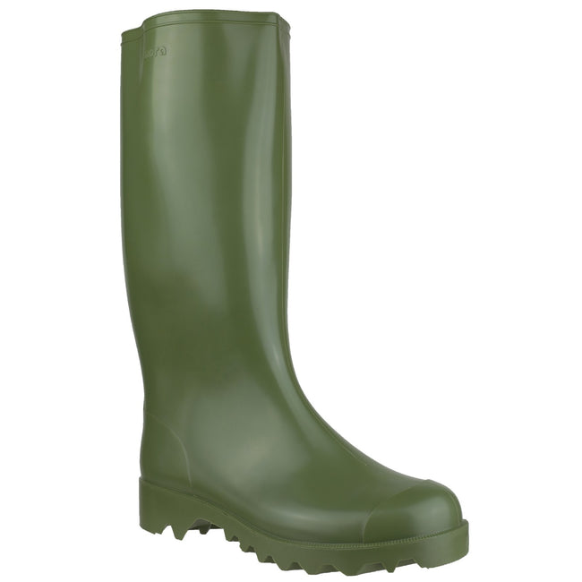 Olive Green - Front - Nora Dolomit Mens Wellington Boots