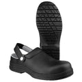 Black - Lifestyle - Amblers FS514 Unisex Clog Style Safety Shoes