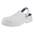 White - Lifestyle - Amblers FS512 Unisex White Clog Safety Shoes