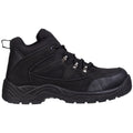Black - Side - Amblers Unisex Steel FS151 SB-P Mid Boot - Mens Womens Boots