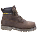 Brown - Side - Amblers FS164 Unisex Safety Boots