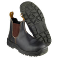 Brown - Side - Blundstone 192 Mens Industrial Safety Boot