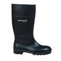 Black - Back - Dunlop FS1600 142PP Unisex Safety Wellington Boots