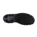 Black - Side - Dunlop Devon Unisex Black Safety Wellington Boots