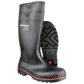 Black - Pack Shot - Dunlop Acifort Unisex Heavy Duty Full Safety Wellington Boots A442031