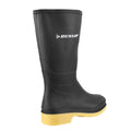 Black - Back - DUNLOP Womens-Ladies 16258 DULLS Wellington Boot - Womens Boots