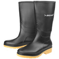Black - Pack Shot - DUNLOP Womens-Ladies 16258 DULLS Wellington Boot - Womens Boots