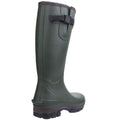 Green - Side - Cotswold Grange Neoprene Mens Rubber Wellington Boots