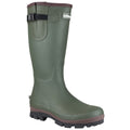 Green - Front - Cotswold Grange Neoprene Mens Rubber Wellington Boots