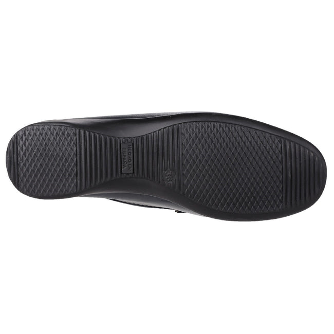 Navy - Back - Cotswold Barrington Ladies Loafer Slip On Shoes