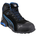Black - Back - Puma Safety Rio Mid Mens Safety Boots