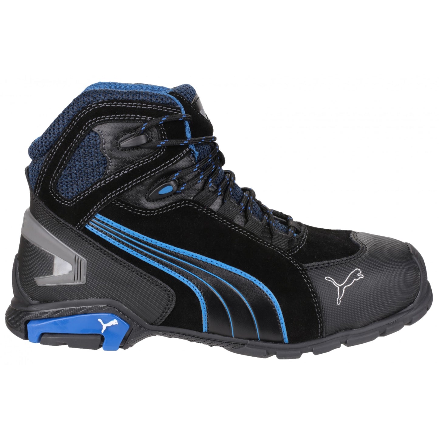 Black - Front - Puma Safety Rio Mid Mens Safety Boots