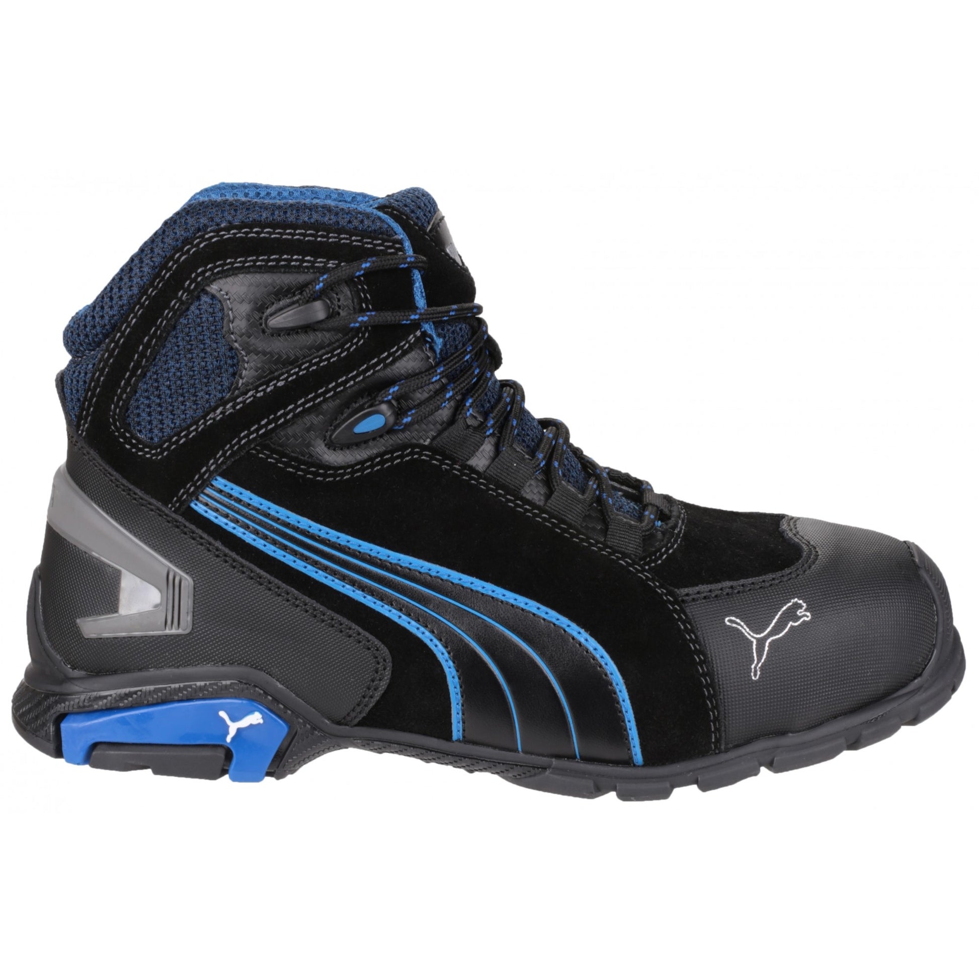 Black - Front - Puma Safety Rio Mid Mens Safety Boots