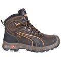 Brown - Side - Puma Safety Sierra Nevada Mid Mens Safety Boots