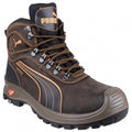 Brown - Front - Puma Safety Sierra Nevada Mid Mens Safety Boots
