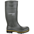 Green - Back - Dunlop Acifort Heavy Duty Mens Non Safety Wellington Boots