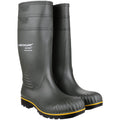 Green - Close up - Dunlop Acifort Heavy Duty Mens Non Safety Wellington Boots