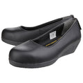 Black - Pack Shot - Amblers Safety FS107 SB Womens Safety Heeled Shoes