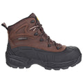 Brown - Side - Amblers Mens FS430 Orca S3 Waterproof Leather Safety Boots