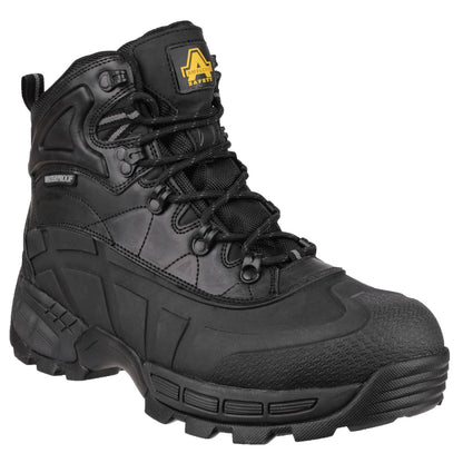 Black - Front - Amblers Mens FS430 Orca S3 Waterproof Leather Safety Boots