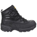 Black - Side - Amblers Mens FS430 Orca S3 Waterproof Leather Safety Boots