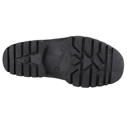 Navy - Side - Cotswold Childrens-Kids Chase Wellington Boots