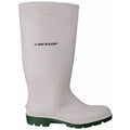 White-Green - Back - Dunlop Womens-Ladies Pricemastor 380BV Wellington Boots