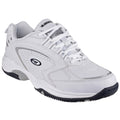 White - Front - Hi-Tec Mens Blast Lite Lace Up Trainers