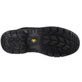 Black - Back - Amblers Steel Unisex FS214 Black Safety Trainer - Mens Womens Shoes