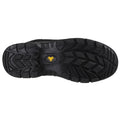 Black - Pack Shot - Amblers Steel Unisex FS214 Black Safety Trainer - Mens Womens Shoes