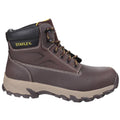 Brown - Side - Stanley Mens Tradesman Lace Up Penetration Resistant Safety Boots