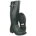 Green - Close up - Cotswold Unisex Ragley Waterproof Wellington Boots