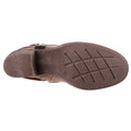 Tan - Side - Divaz Womens-Ladies Vado Ankle Boots