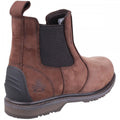 Brown - Side - Amblers Mens AS148 Sperrin Pull On Safety Dealer Boots